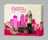 A shopping queen themed advent calendar box with makeup and shoe illustrations. Produktbild-Vorschau
