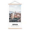 MuchoWow® Textilposter Spanien - Schloss - Vintage - Sommer Produktbild-Vorschau 1