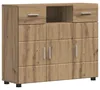 vidaXL Dřevěná skříňka Artisan dub 88,5 x 30,5 x 73 cm Náhled obrázku produktu 1