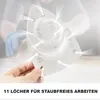 Trade-Shop 50x Schleifpad Schleifpapier kompatibel mit Produktbild-Vorschau 4