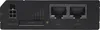 A close-up view of the rear panel of a Teltonika RUT240 Industrial LTE WiFi Router, showing its ports and indicators. Voir les images du produit