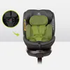 A car seat is shown with an insert, highlighting the harness system. Náhled obrázku produktu