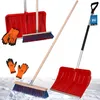 KOTARBAU® Set Schneeschaufel mit Aluminiumstiel 135 cm Produktbild-Vorschau 1