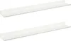 vidaXL Półka wisząca, 2 szt., biała, 60 x 8,5 x 2,5 cm, Podgląd zdjęcia produktu 1