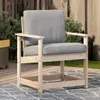 vidaXL Chaise de jardin 62x56x77 cm pin massif Voir les images du produit 2