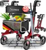 ELONEO Premium Leichtgewicht Rollator faltbar, mit Sitz, Produktbild-Vorschau 1