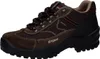 A single brown hiking shoe is shown against a white background. Produktbild-Vorschau