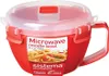 Sistema 1109, Schüssel, Rot, Transparent, 940 ml, Produktbild-Vorschau 1