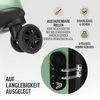 DEUBA TRAVEL Koffer Set 3tlg Hartschalenkoffer Mint Produktbild-Vorschau 5