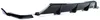Rückansicht von Für BMW X5 F15 2013-2018 mit M-Paket Heckdiffusor Diffusor SCHWARZ GLANZ mit Fokus auf Befestigungselemente Produktbild-Vorschau