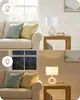 EDISHINE Keramik-Tischlampe, elegante und moderne Produktbild-Vorschau 4