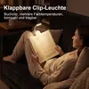 Leselampe Buch Klemme Aufladbar 3 Farbtemperatur Dimmbar Produktbild-Vorschau 4