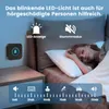 Funk Türklingel Funkklingel 400m Haustür Klingel IP55 Produktbild-Vorschau 4