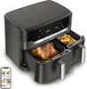Tefal EY942H Dual Easy Fry horkovzdušná fritéza Náhled obrázku produktu 3