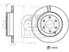 2x FEBI BILSTEIN Bremsscheibe 178650 hinten 61mm 6 0kg Produktbild-Vorschau 3