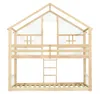 Etagenbett 90x200 cm Kinderbett Hausbett aus Produktbild-Vorschau 18