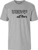 Huuraa Herren T-Shirt Tutorin mit Herz XXL Sport Grey Bio Produktbild-Vorschau 2