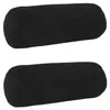 vidaXL Coussins décoratifs HEERLEN, 2 pièces, noir, velours Voir les images du produit 1