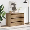 vidaXL Commode Artisan-Chêne 80x41x58 cm Bois composite Voir les images du produit 3