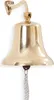Cloche de bateau laiton 18 cm avec support mural Voir les images du produit 4