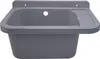 ADGO® Umyvadlo do prádelny a garáže šedé 50x34x21 cm Náhled obrázku produktu 4