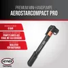 HEYNER® Luftpumpe  mit 8 bar kompakte Fahrradpumpe mit Produktbild-Vorschau 2