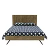 OXM Massa-Bett Braun 189 x 120 x 209 cm Produktbild-Vorschau 2