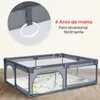 Teddle Parque Infantil para Bebé – Incluye Alfombra de Vista previa de la imagen del producto 7