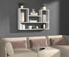 Regał wiszący czteropoziomowy 100 x 16 x 60 cm biały Produktbild-Vorschau 7