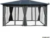 Alu-Pavillon PREMIUM 3,6x4,8 m grau Produktbild-Vorschau 10