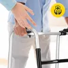 4FIZJO Rehabilitationsgehwagen 2 in 1, Aluminium, faltbar, Produktbild-Vorschau 10