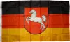 Drapeau Basse-Saxe 90 x 150 cm Drapeau avec 2 oeillets Voir les images du produit 1
