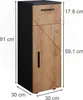 Meuble salle de bain Vicco Irma Chêne doré/anthracite Voir les images du produit 3