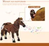 Reitpferd Spielpferd zum Reiten Stehpferd mit Sattel, Produktbild-Vorschau 5