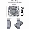 Mini USB Ventilator,Tragbarer Tischventilator mit 360° Produktbild-Vorschau 6