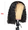 Krátké Bob paruky Deep Wave Rose Net paruky Krátké kudrnaté Náhled obrázku produktu 2