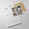Gerahmtes Poster - Weißer Rahmen - Stock Ähren Boho - 30x30 Produktbild-Vorschau 4