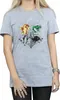 Harry Potter - "Hogwarts" T-Shirt für Damen BI27017 (S) Produktbild-Vorschau 3