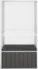 vidaXL Gabbia per uccelli antracite 111x107x211,5 cm Anteprima dell’immagine prodotto 3