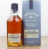 A bottle of Aberlour Triple Cask Scotch Whisky and its cylindrical packaging are displayed on a wooden surface. Produktbild-Vorschau