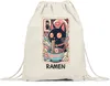 Ramen Turnbeutel Manga Otaku Japanisch Kawaii Katze Anime Produktbild-Vorschau 1
