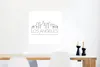 MuchoWow® Poster Skyline "Los Angeles" weiß 50x50 cm - Produktbild-Vorschau 5