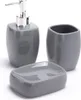MSV Bad Accessoires Keramik 3-teilig - Seifenspender, Produktbild-Vorschau 1
