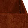 vidaXL květináč Rusty 120x80x80 cm Ocel odolná proti Náhled obrázku produktu 6
