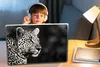 MuchoWow® Laptop Aufkleber Sticker Cover Leopard - Schwarz Produktbild-Vorschau 3