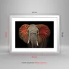 Gerahmtes Poster - Weißer Rahmen - Elefant Rot Ohren - Produktbild-Vorschau 5