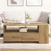 vidaXL Couchtisch Artisan-Eiche 102 x 55 x 43,5 cm Produktbild-Vorschau 4