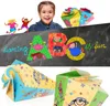com-four® 2x Schultüte 30cm - Geschwisterschultüten aus Produktbild-Vorschau 2