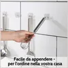 DEKAZIA® Gancio Adesivo Beige Milk-Coffee – Appendiabiti Anteprima dell’immagine prodotto 4