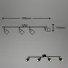 BRILONER Plafonnier, orientable, douille GU10, noir, 70,5 x Voir les images du produit 10